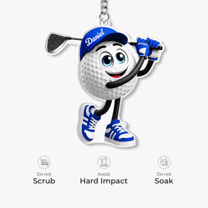 Keychain gift-ready design for Dad