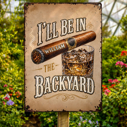 Personalized Man Cave Sign for Dad with personalized design details for meaningful gifting image 7