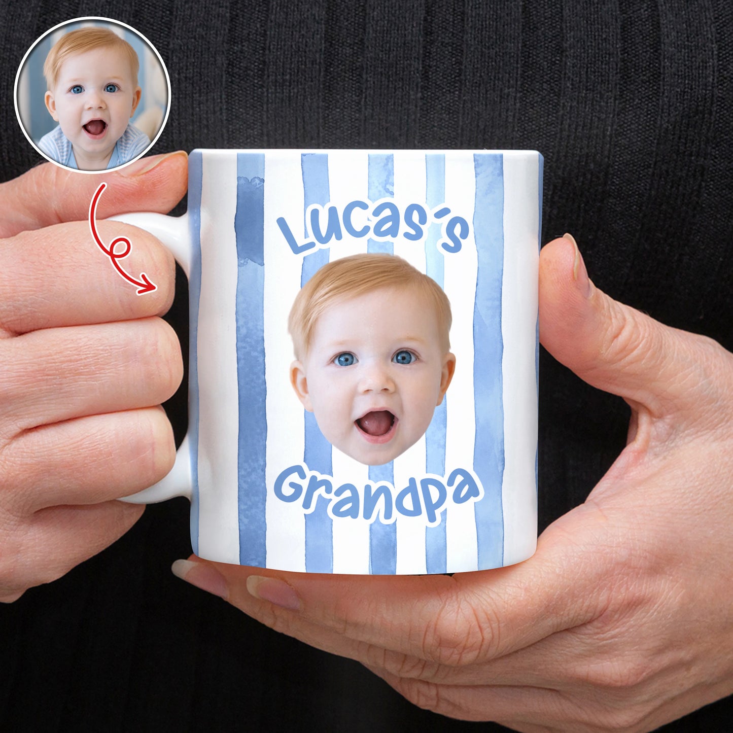 Mug gift-ready design for Grandpa