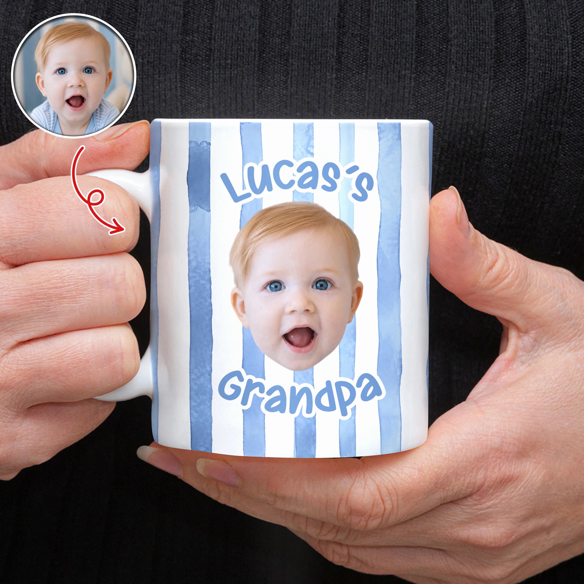 Mug gift-ready design for Grandpa