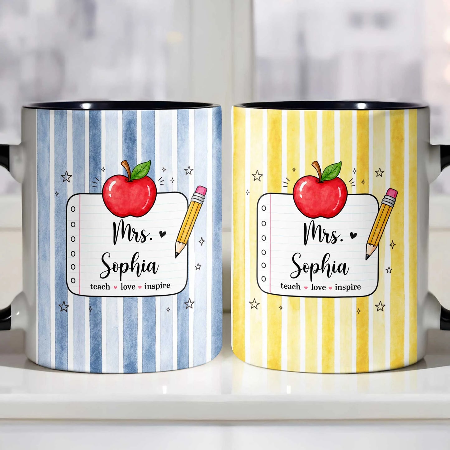Personalized Teacher Appreciation Gifts personalization view for Teacher