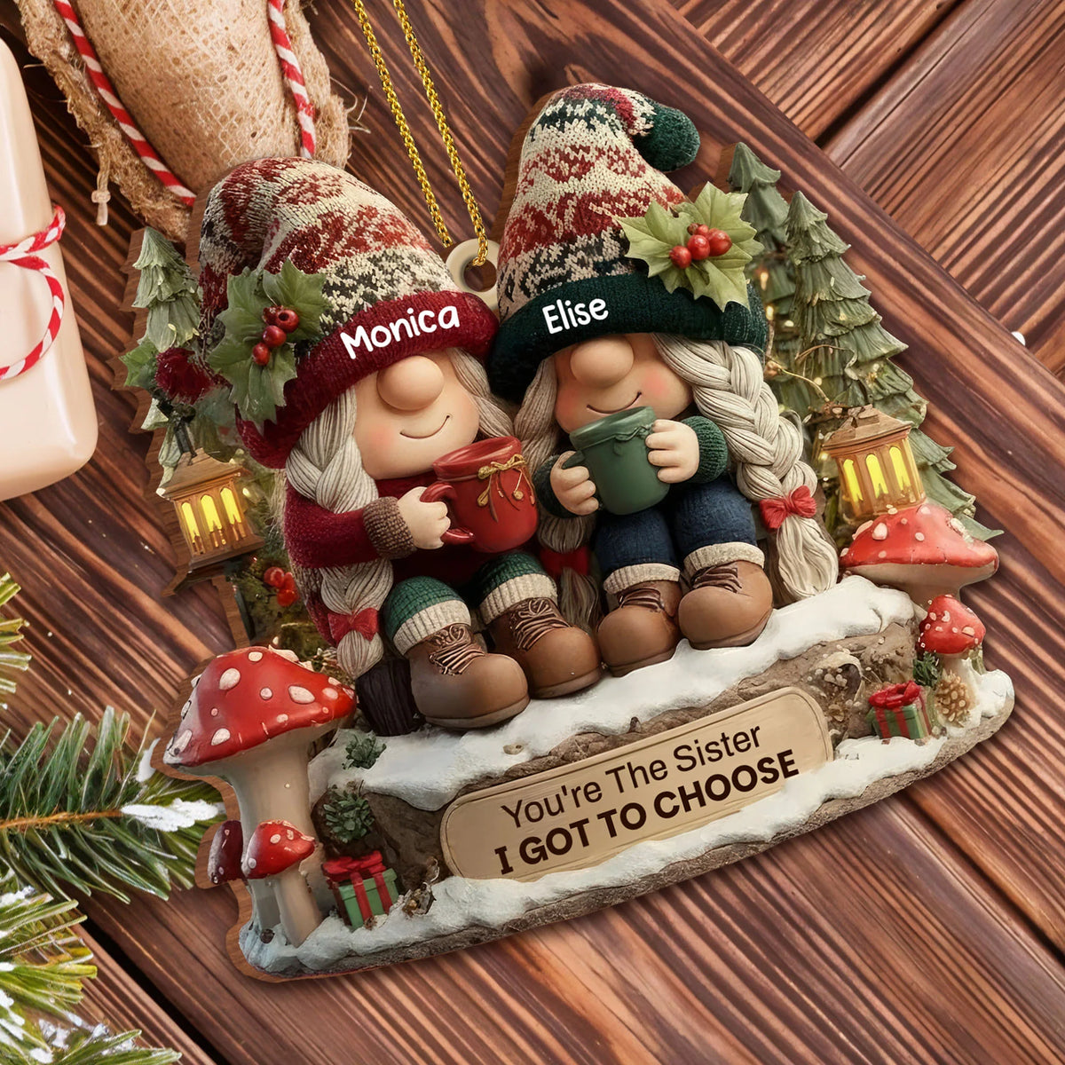 You're The Sister I Got To Choose, Gnomes And Mushrooms
