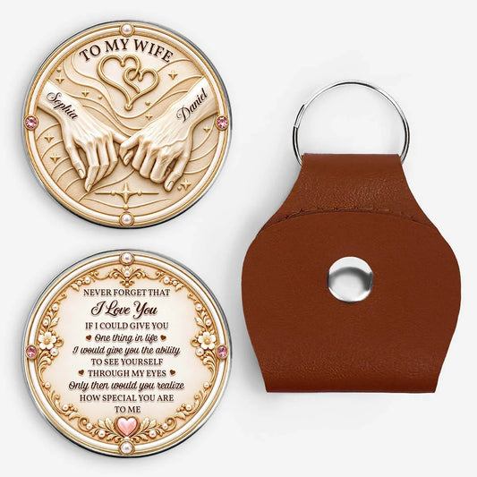 Never Forget That I Love You - Personalized Pocket Hug Gift for Couples