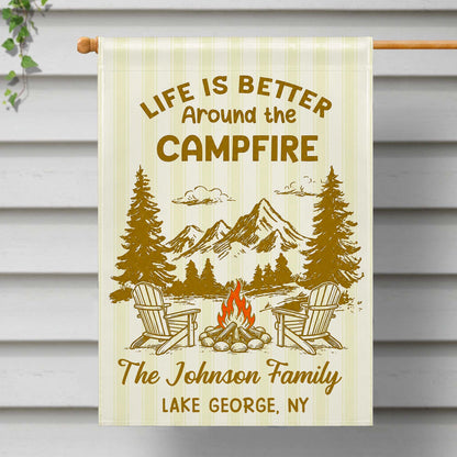 Garden Flag gift-ready design for Family