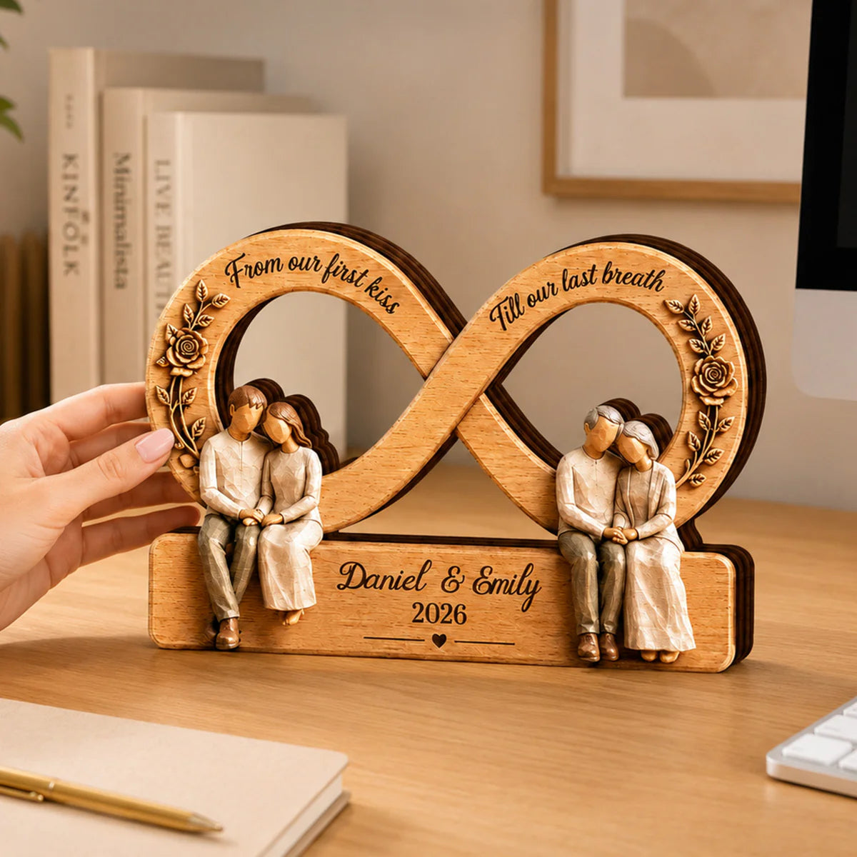 Plaque gift-ready design for Wife