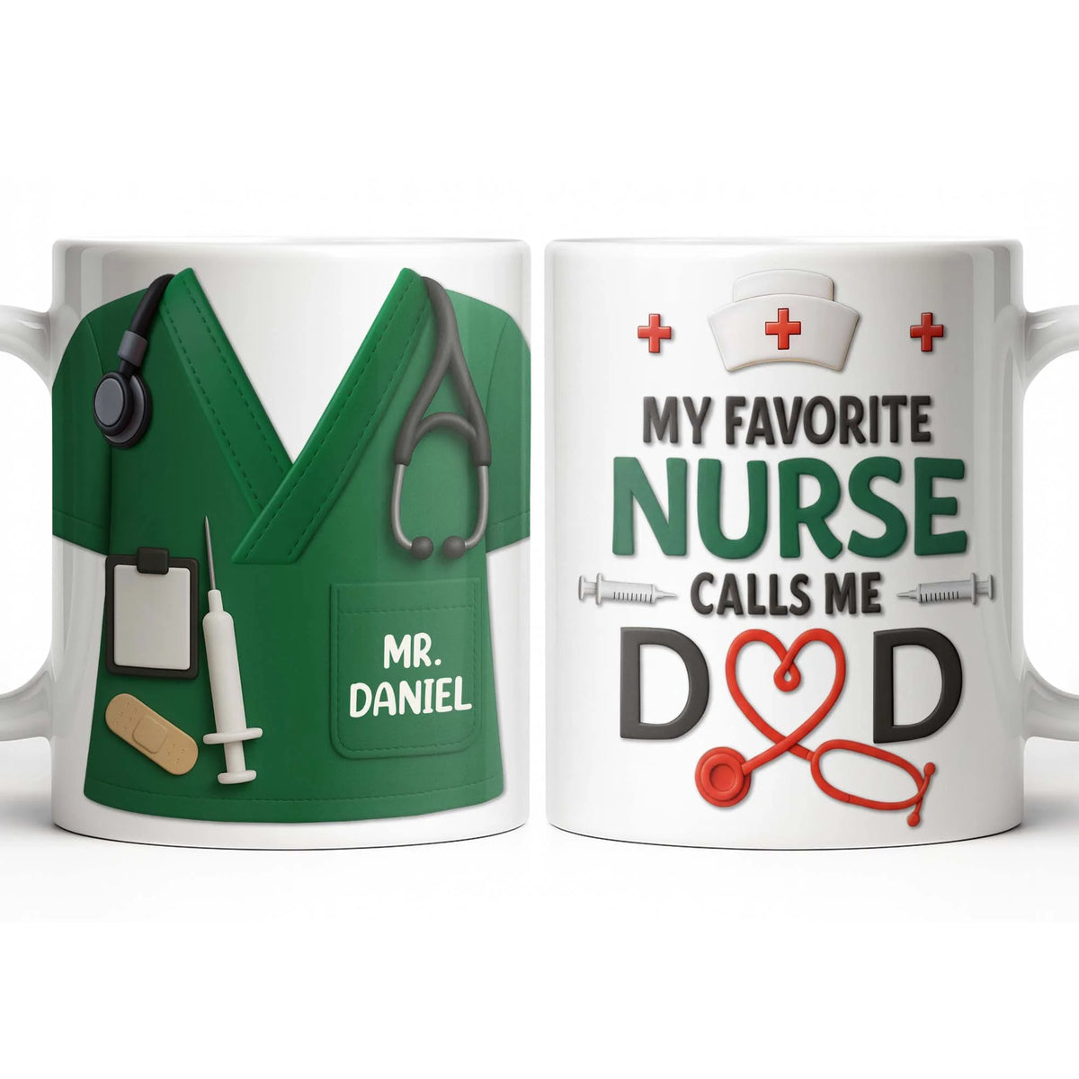 Customizable Nursing Professional Design