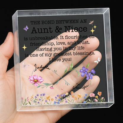 Plaque gift-ready design for Aunt / Uncle