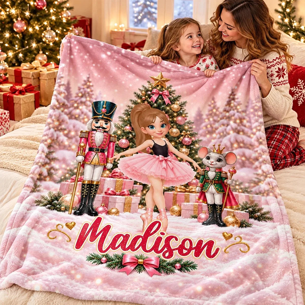 The Nutcracker Ballet Dancer - Personalized Fleece Blanket - Christmas Gift for Daughter, Granddaughter, Niece 9f30892e-5fc6-46a7-835d-f4860482740d-f4dmUbW6aX__pod3202610121265_web3.jpg