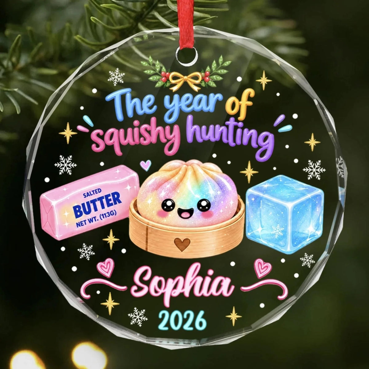 In My Squishy Era - Custom Squishy Circle Glass Ornament - Personalized Christmas Birthday Gifts For Kids f2fa1423-ea22-4a69-829e-938d70924f05-6ab33e40b2f46.jfif