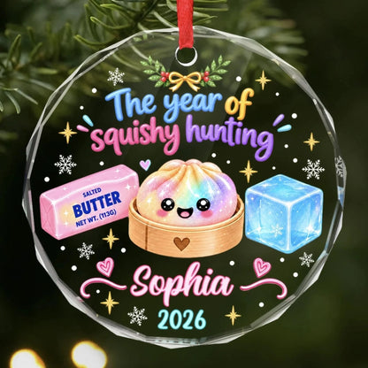 In My Squishy Era - Custom Squishy Circle Glass Ornament - Personalized Christmas Birthday Gifts For Kids f2fa1423-ea22-4a69-829e-938d70924f05-6ab33e40b2f46.jfif