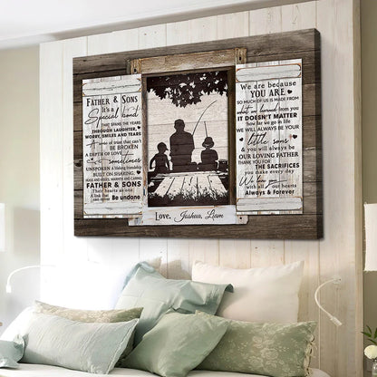 Personalized Fishing Gifts for Dad | Special Dad and Son Gift