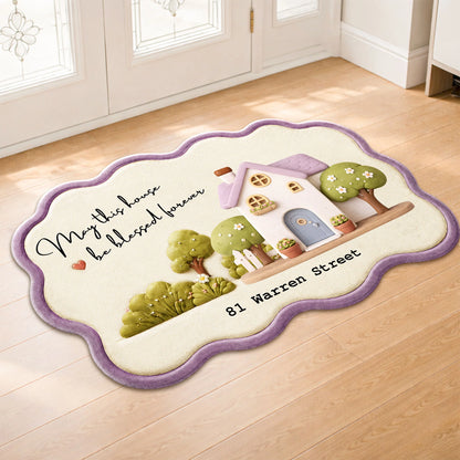 Personalized Housewarming Doormat personalization view for Family