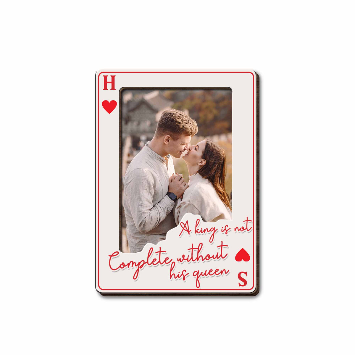 A King is Not Complete Without His Queen, Playing Cards Design