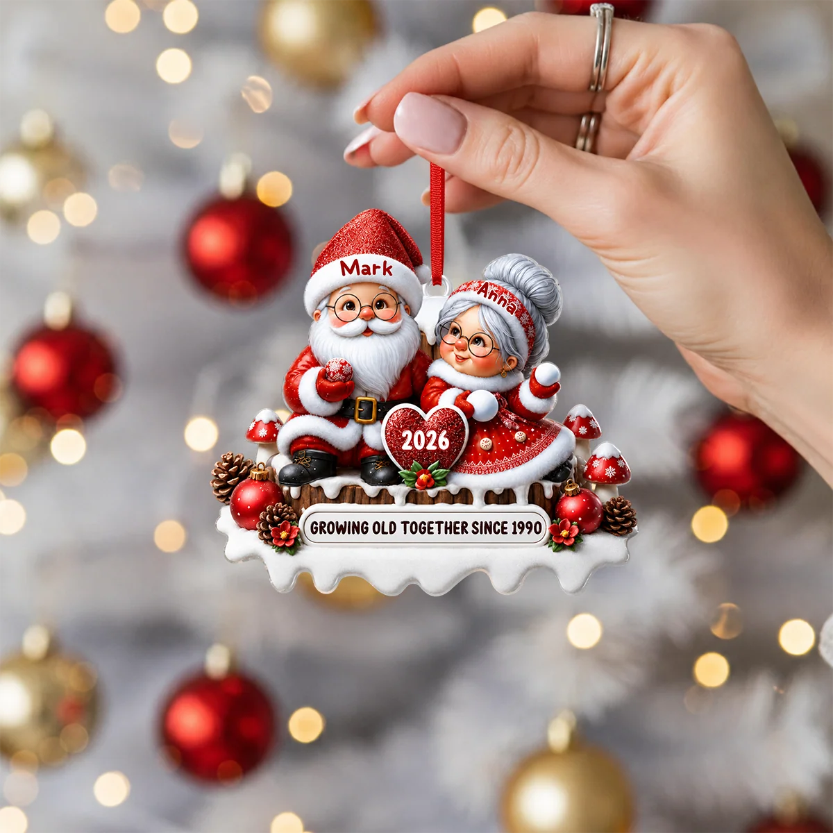 Gnome Couple - Gift for Him, Gift for Her - Real 3D Raised Ornament 6ca818d1-c4b2-4e05-9608-eee7f4d1952a-1.png
