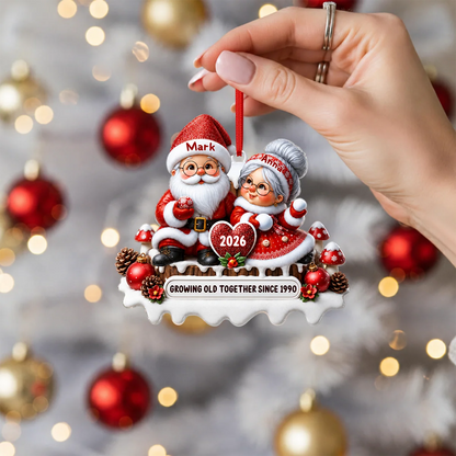 Gnome Couple - Gift for Him, Gift for Her - Real 3D Raised Ornament 6ca818d1-c4b2-4e05-9608-eee7f4d1952a-1.png
