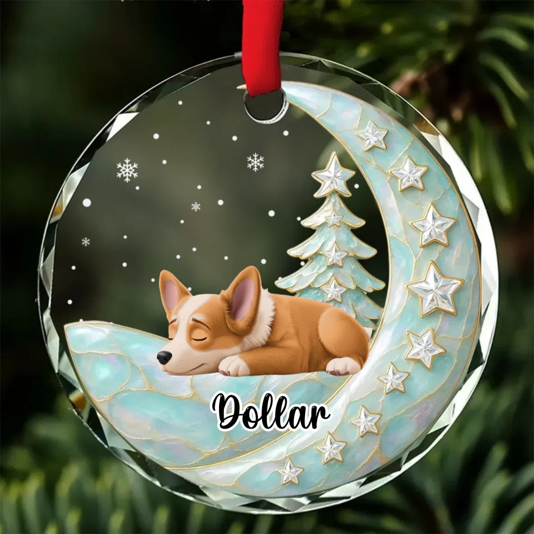 Beside Pearl Of You With Dog - Personalized 3D Effect Glass Ornament 4ab626b9-c421-4420-98a5-ec9ac9c5e77e-1789712040144734_preview-2-.png