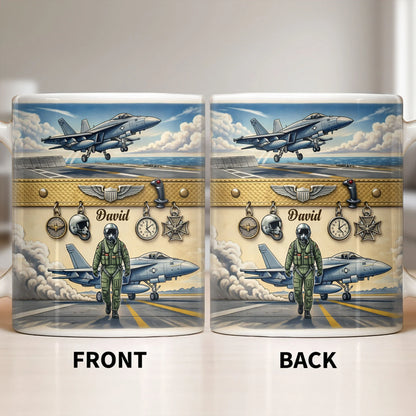 Customizable Military Pilot And Jets Theme