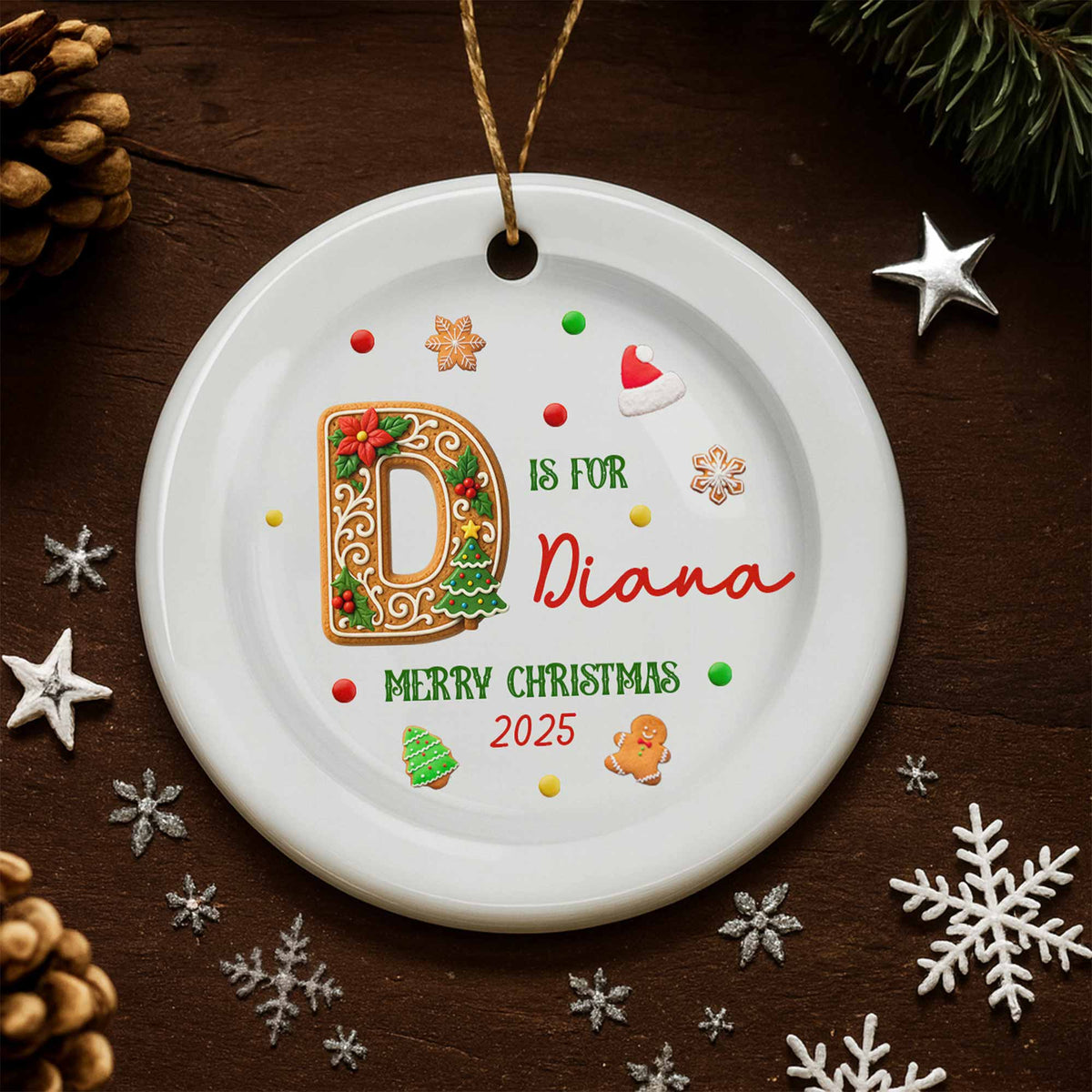 Merry Christmas 2025 With Festive Decorations