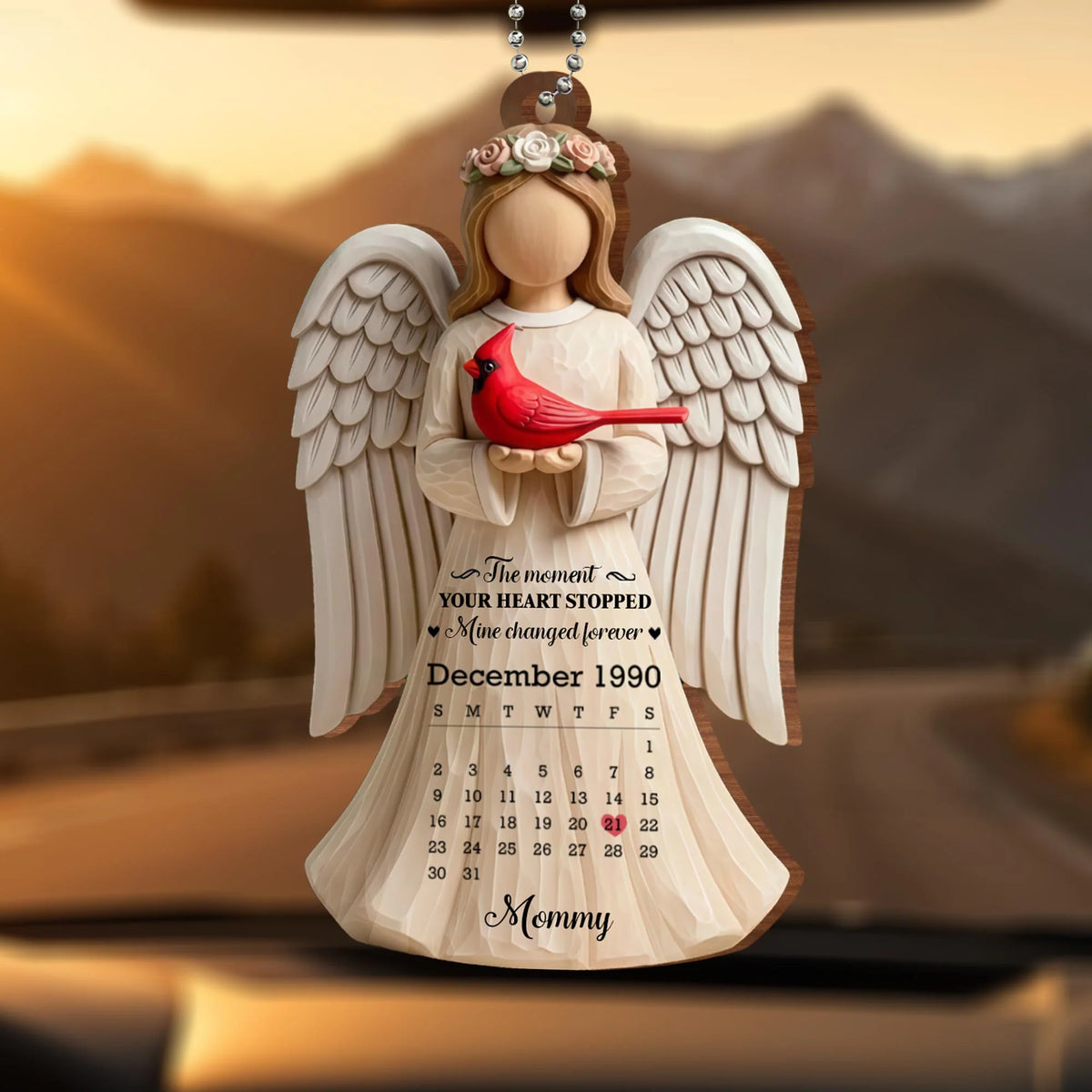 The Moment Your Heart Stopped, Angel And Cardinal Design