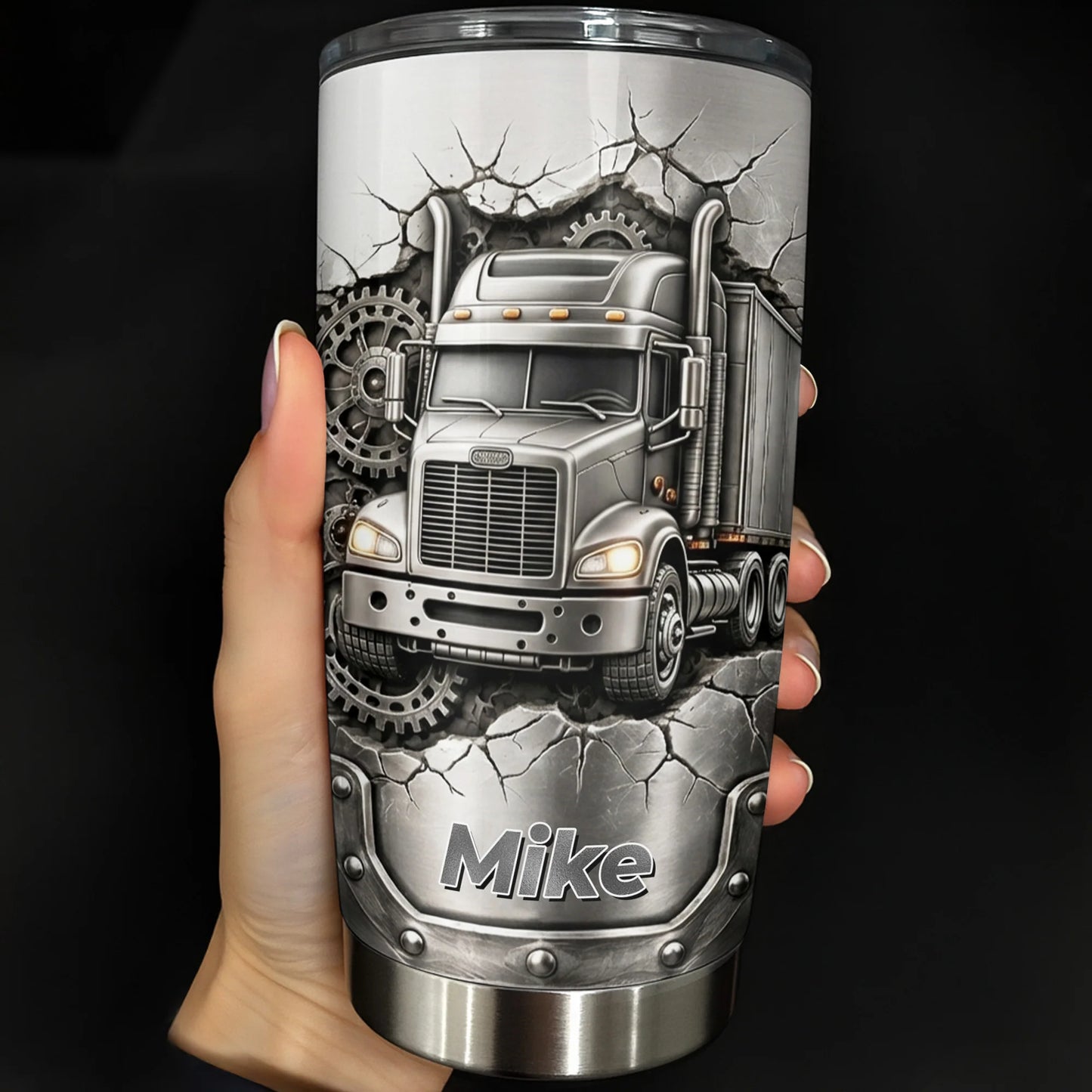 Mike, Rugged Truck With Gears