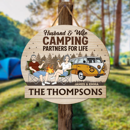 Personalized Wood Sign personalization view for Husband