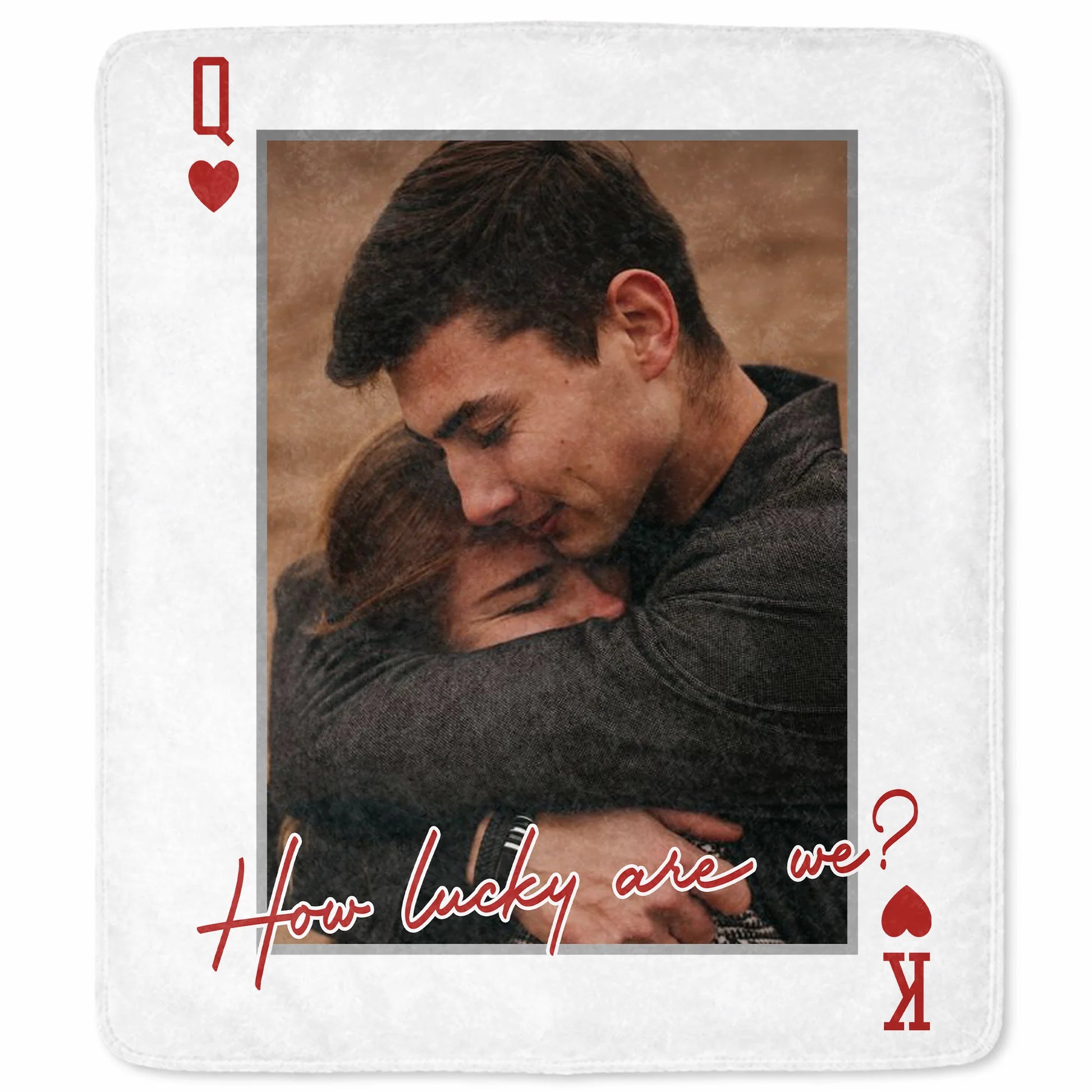 Always And Forever Portrait Blanket