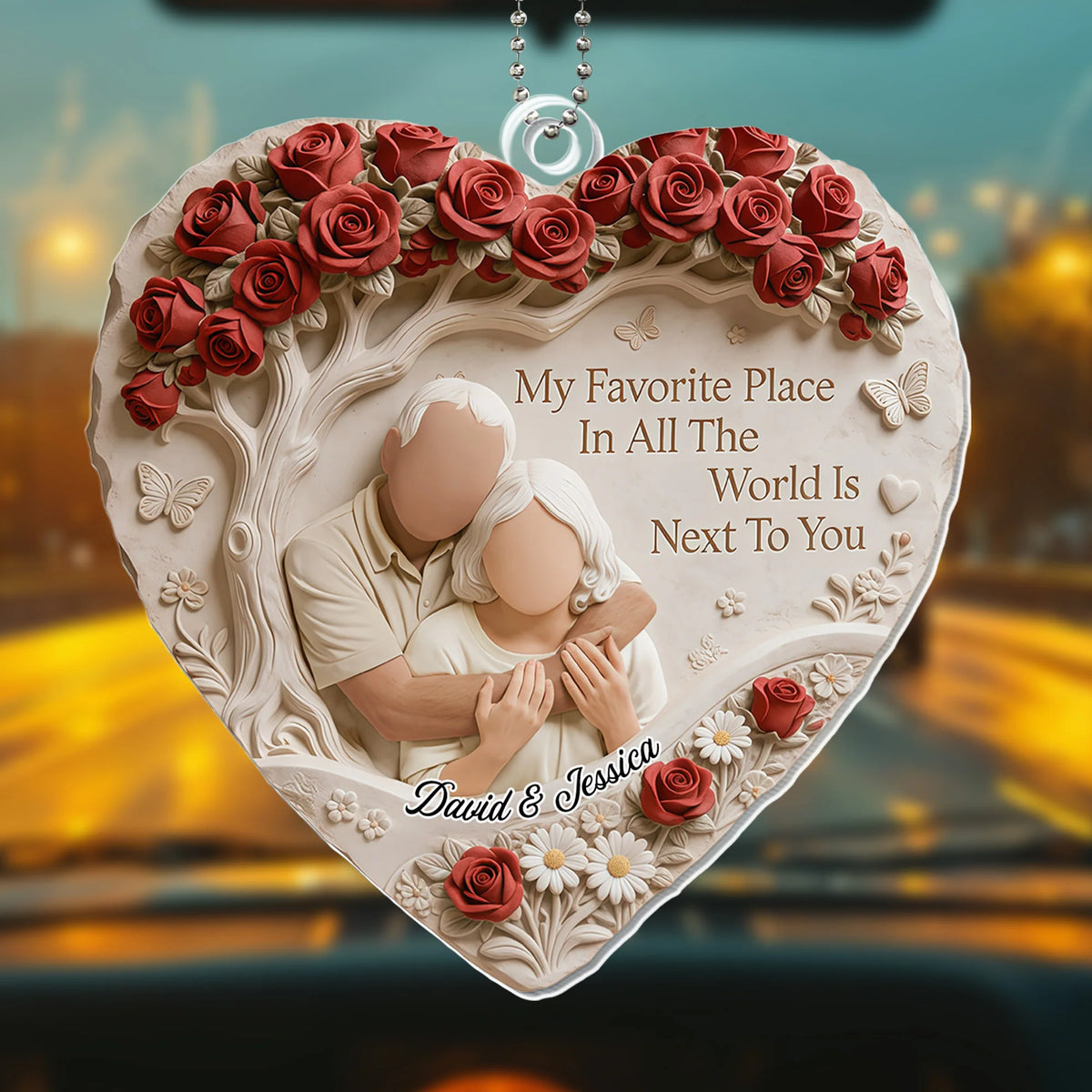 My Favorite Place In All The World Is Next To You, Roses and Hearts