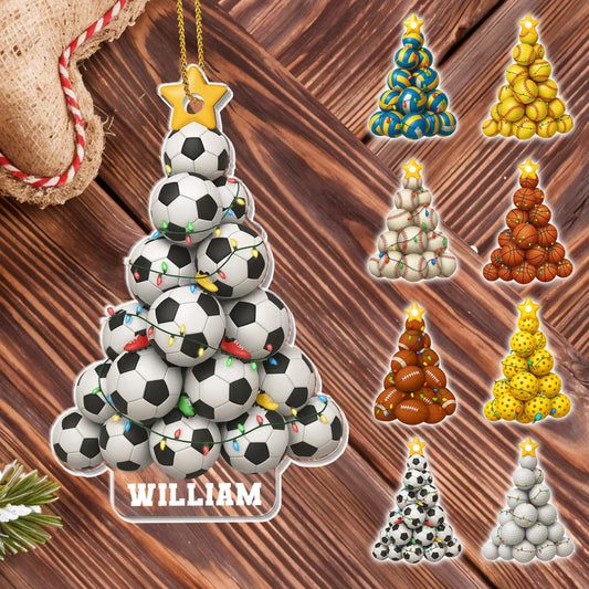 Celebrate The Season With Festive Sports Ornaments