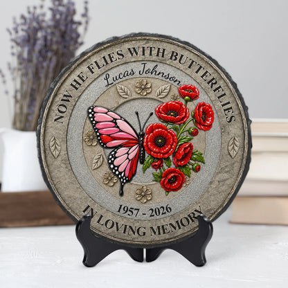Personalized Memorial Garden Stones personalization view for Family