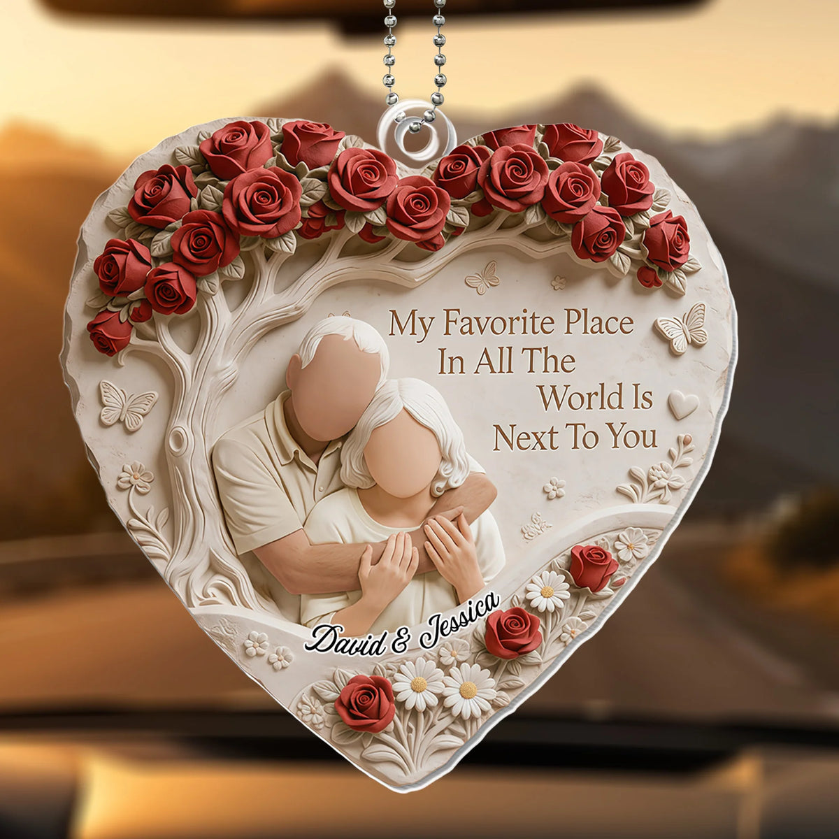 My Favorite Place In All The World Is Next To You, Roses and Hearts
