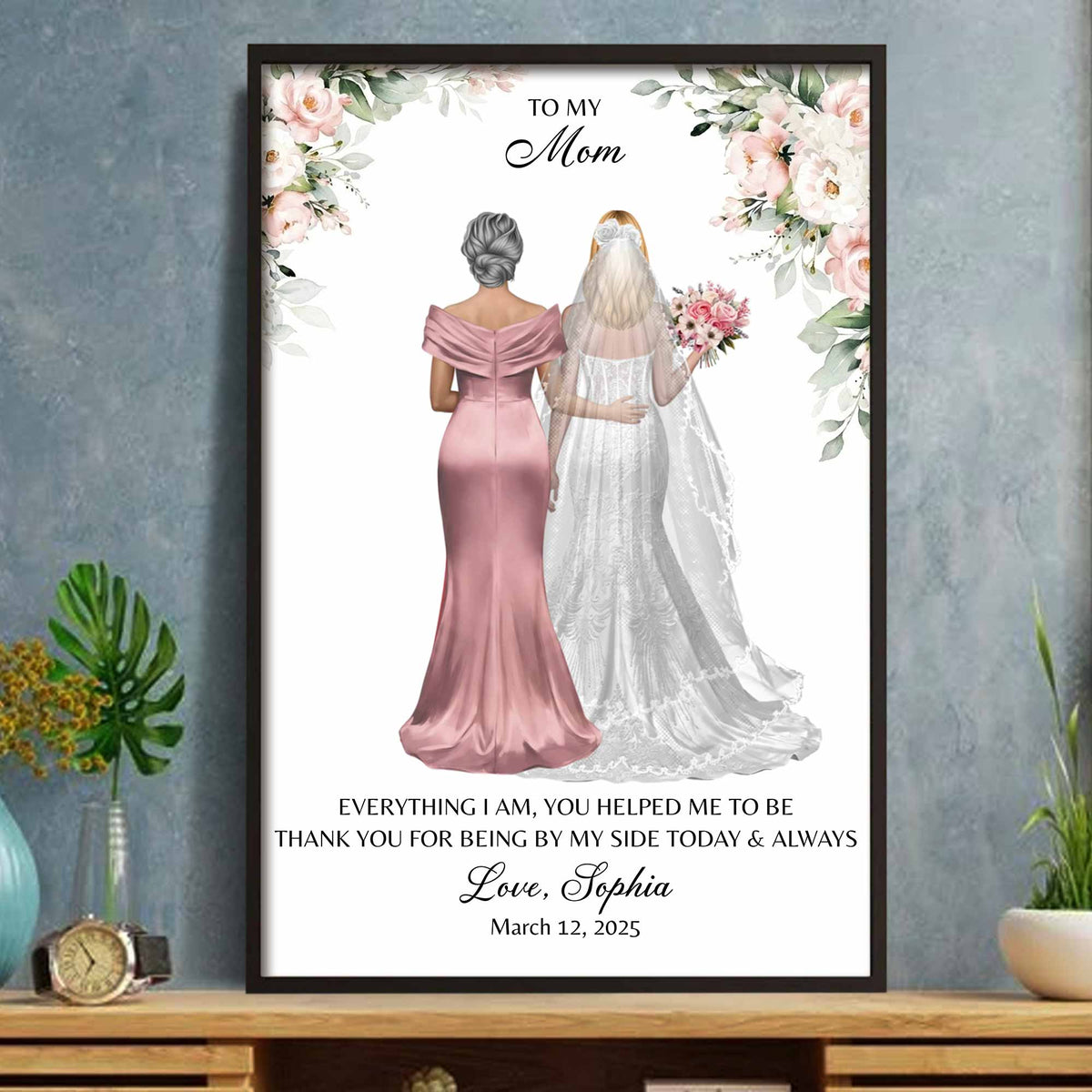 To My Mom, Women In Elegant Dresses