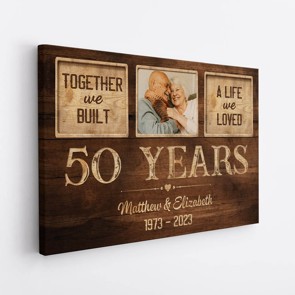 Personalised A Life We Loved Canvas - PRINTS10
