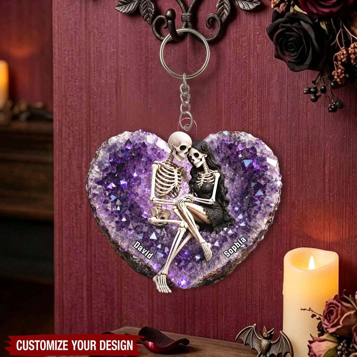 Keychain detail view for Couples