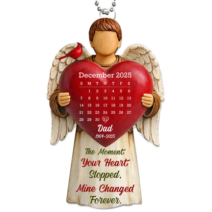 The Moment Your Heart Stopped, Angel Holding Heart