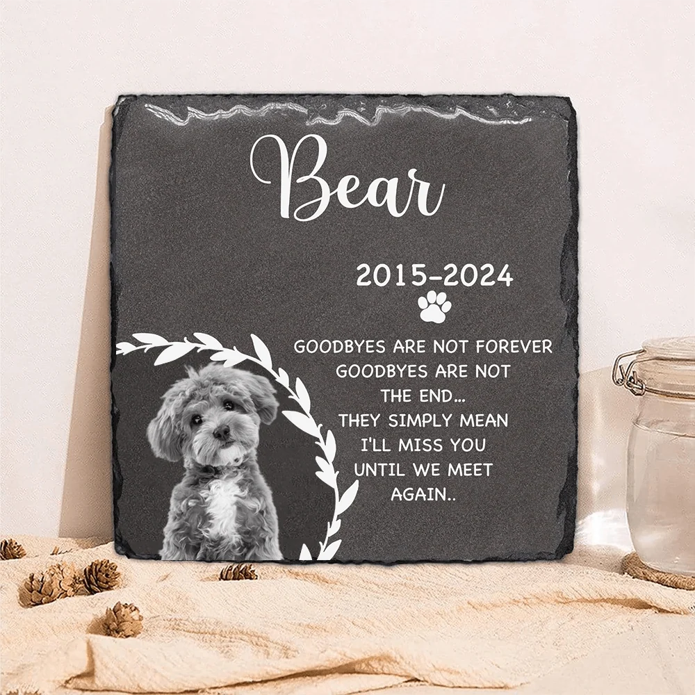 PRINTS10 Goodbyes Are Not Forever Stole Dog Stone 891519