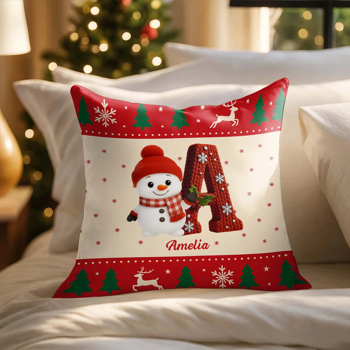 Celebrate The Warmth Of The Season With Snowman And Holiday Trees