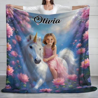 Blanket gift-ready design for Daughter/Granddaughter