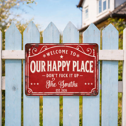 Metal Sign gift-ready design for Family