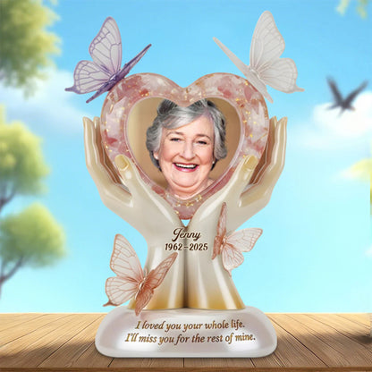 Custom Memorial Plaque personalization view for Family