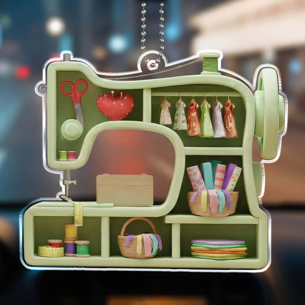 Create A Unique Sewing-Themed Ornament