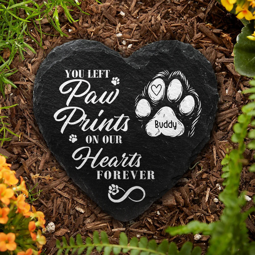 Custom Pet Memorial Stone for Dog Lovers with personalized design details for meaningful gifting