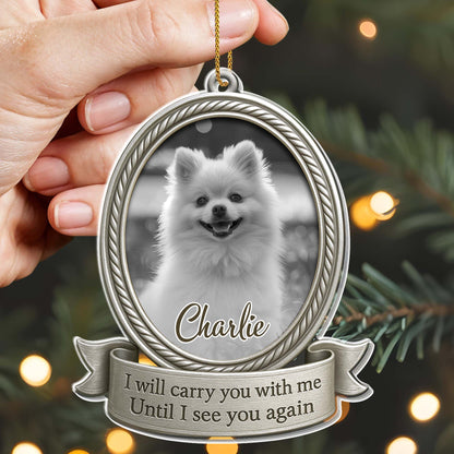 I Will Carry You With Me Until I See You Again, Dog Memorial
