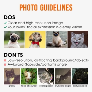 Custom Pet Photo Garden Flag for Cat Lovers with personalized design details for meaningful gifting image 7