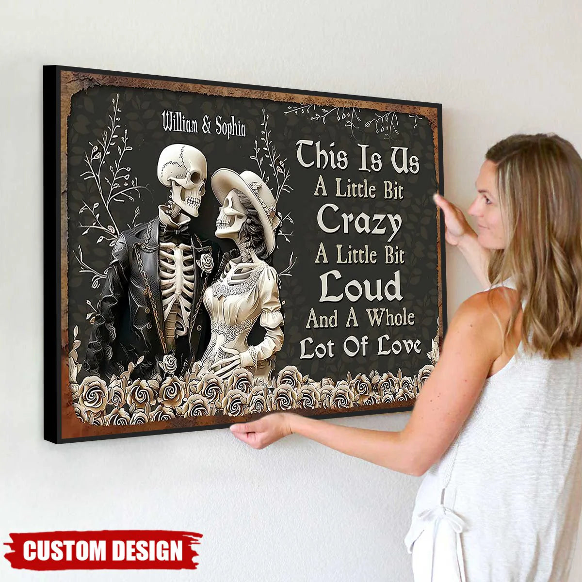 Canvas / Poster detail view for Couples