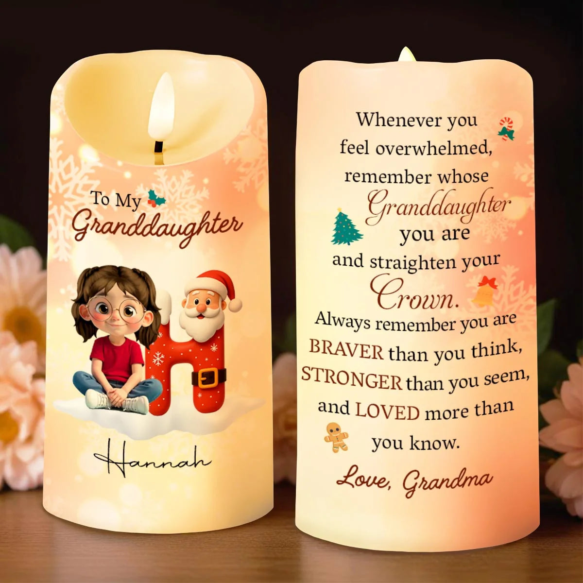 Remember Whose Granddaughter You Are, Santa Claus And Crown