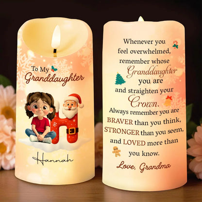 Remember Whose Granddaughter You Are, Santa Claus And Crown