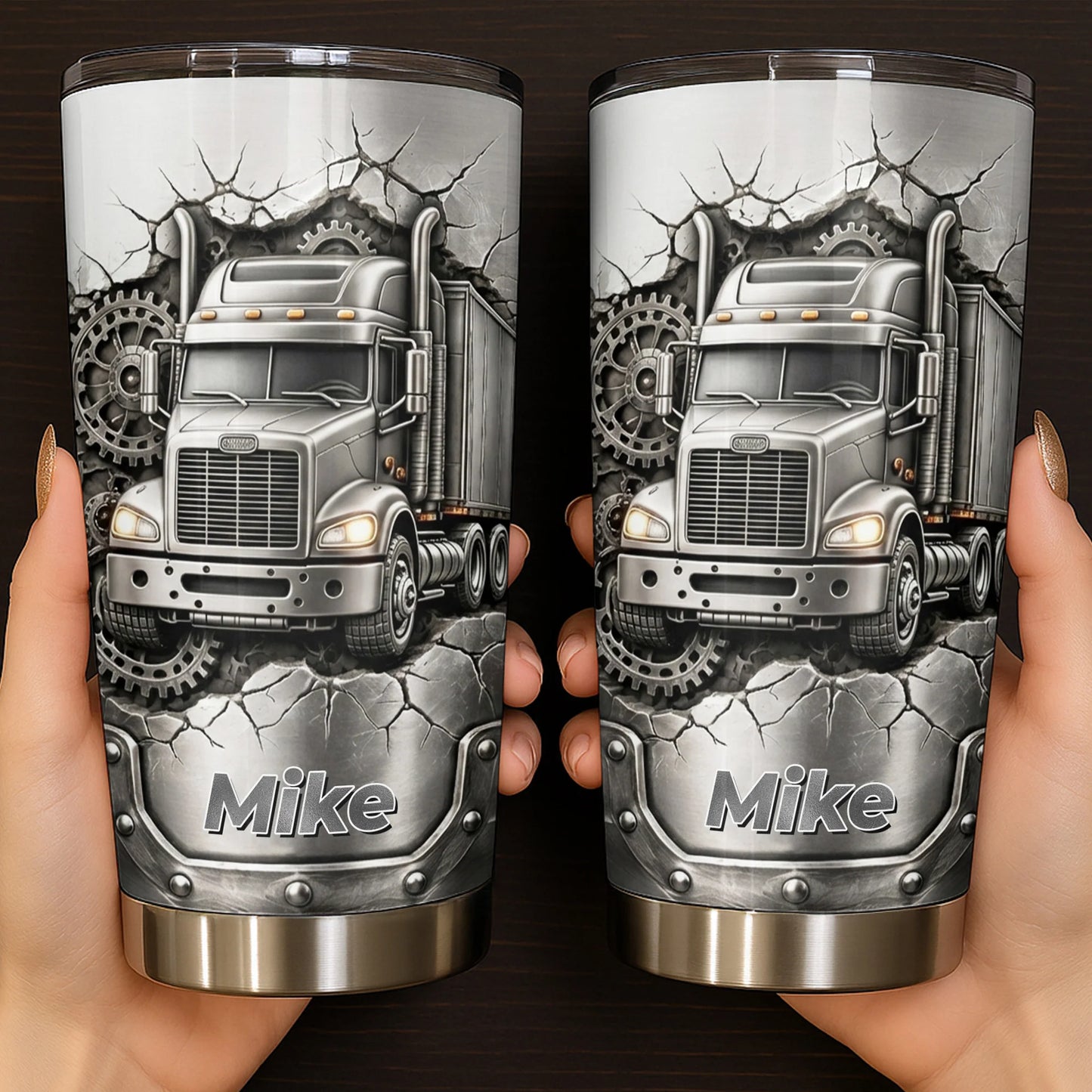 Mike, Rugged Truck With Gears
