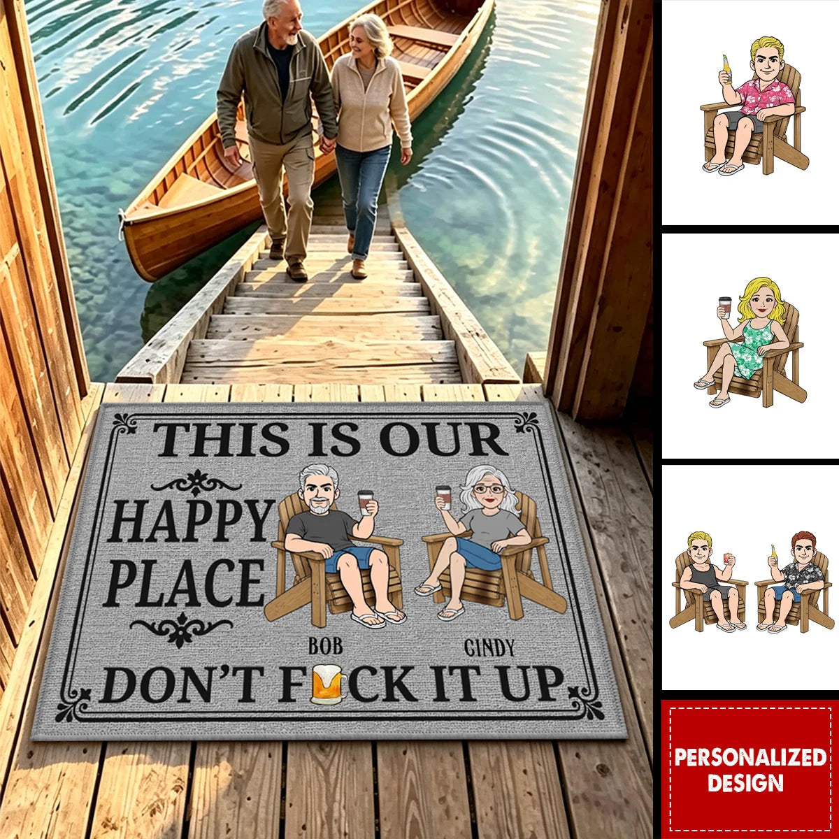 Doormat detail view for Couples