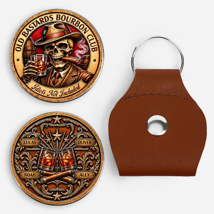 Old Bastards Bourbon Club Personalized Pocket Hug - Custom Gift for Friends