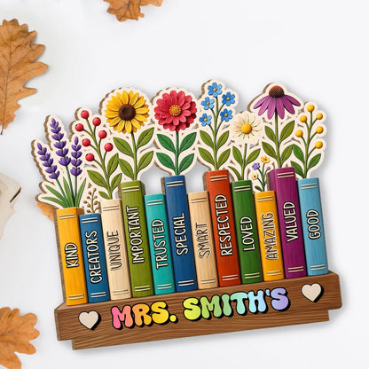 Wood Sign gift-ready design for Teacher